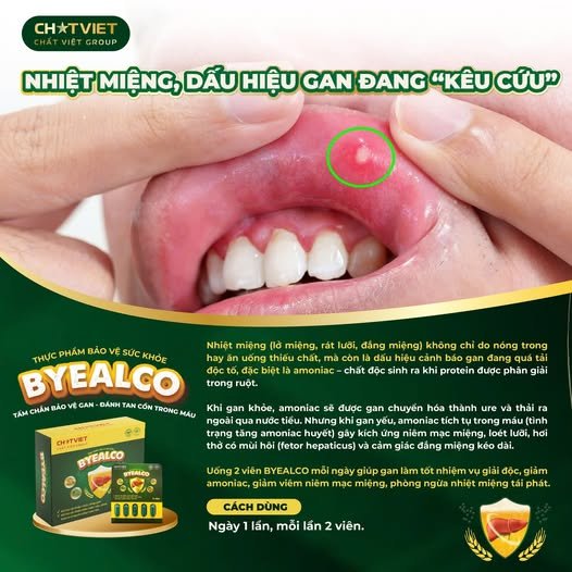 ByeAlco - tri nhiet mieng