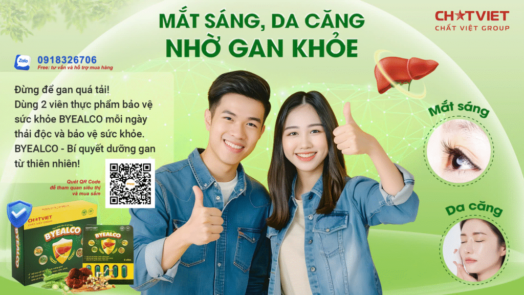 Gan Khỏe - ByeAlco Droppii