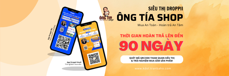 Sieu thi Droppii - Hoan tra 90 - h300
