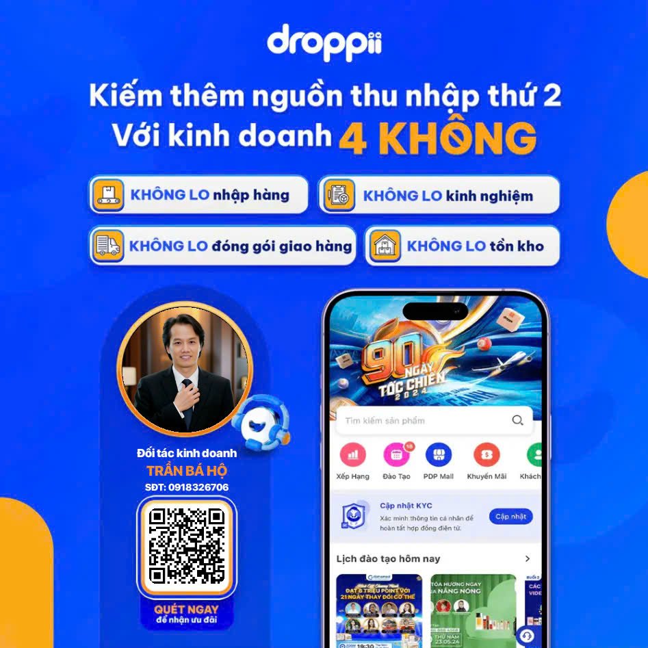 droppii biz - kinh doành cùng Droppii Biz - Ông Tía Shop
