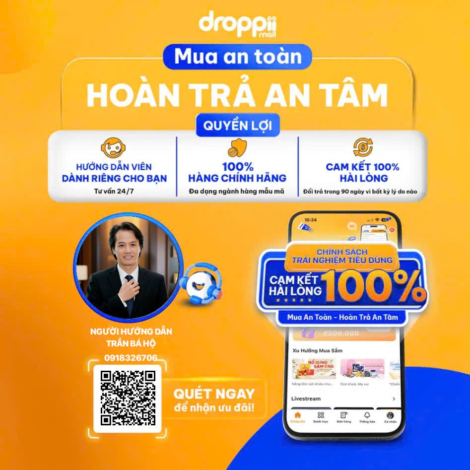mua an toan - hoan tra an tam - droppii Ông Tía Shop